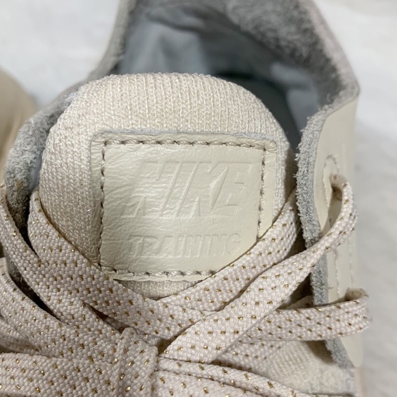 Women’s Nike Free Training Flyknit 3 Sneakers in Champagne Size 7.5 - Picture 8 of 10